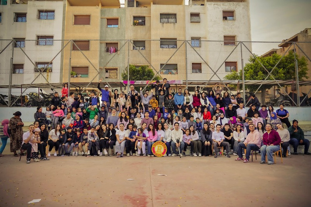 Kermesse solidaire organisée pour des enfants à Errahma